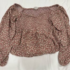 American Eagle Outfitters Floral Blouse